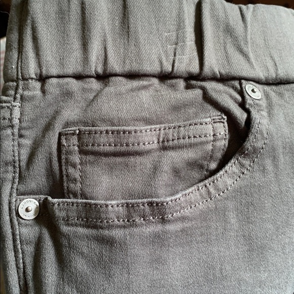 LANDSEND Wms Plus Size Elastic Semi High Rise Pull On Skinny Legging Jeans - Picture 5 of 7